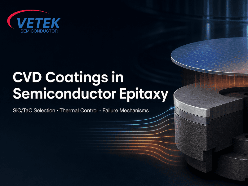 Revestimentos CVD em Epitaxia Semicondutora: Parâmetros de Engenharia, Seleção de SiC/TaC e Controle de Falhas