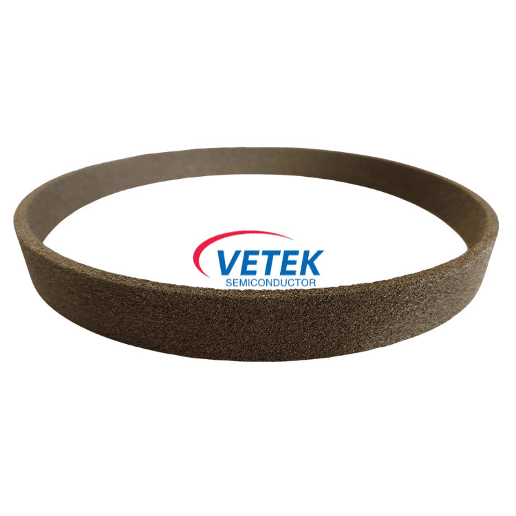 Anel de grafite revestido de carboneto de tântalo poroso