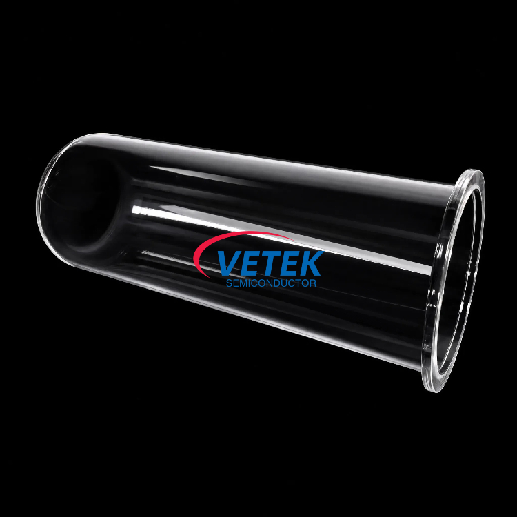 Tubo de forno de quartzo para forno de difusão