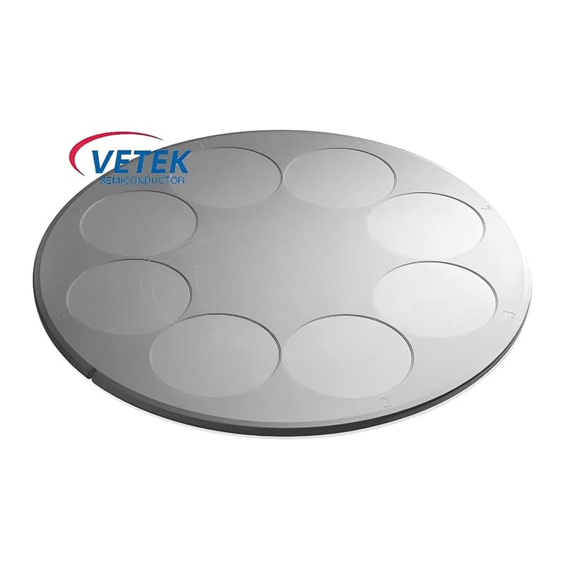 Bandeja epitaxial de silício monocristalino de revestimento SiC