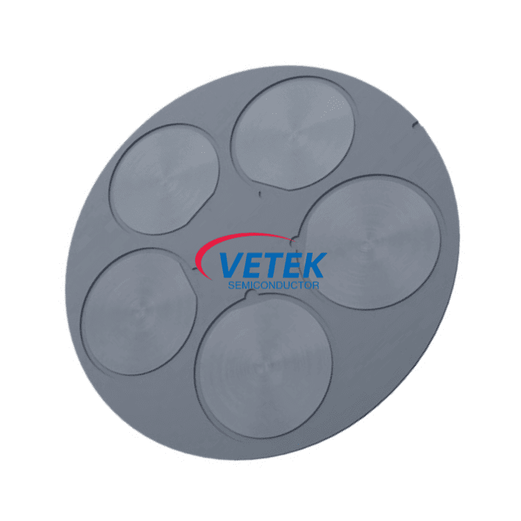 Placa transportadora de carboneto de silício para gravação em LED