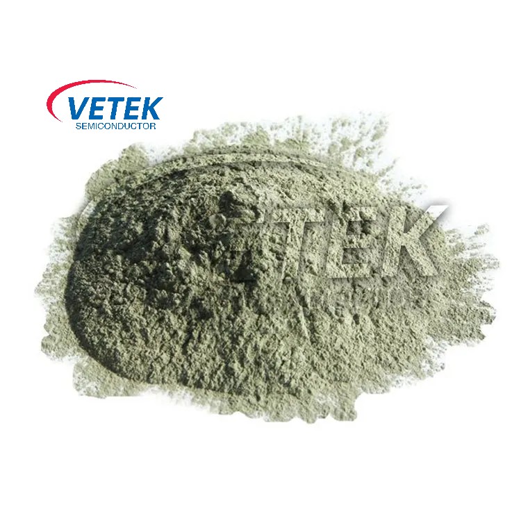 Pó de carboneto de silício ultra puro para crescimento de cristais